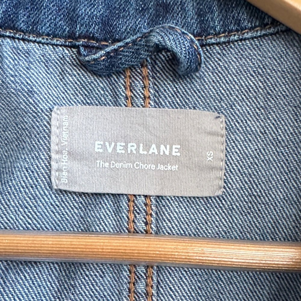Everlane Indigo Denim Chore Jacket - Picture 2 of 3